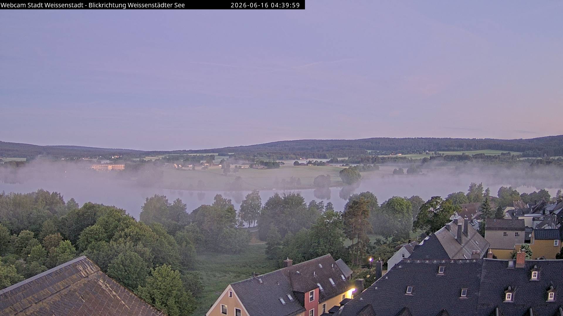 Archiv Foto Webcam Blick auf den Weißenstädter See