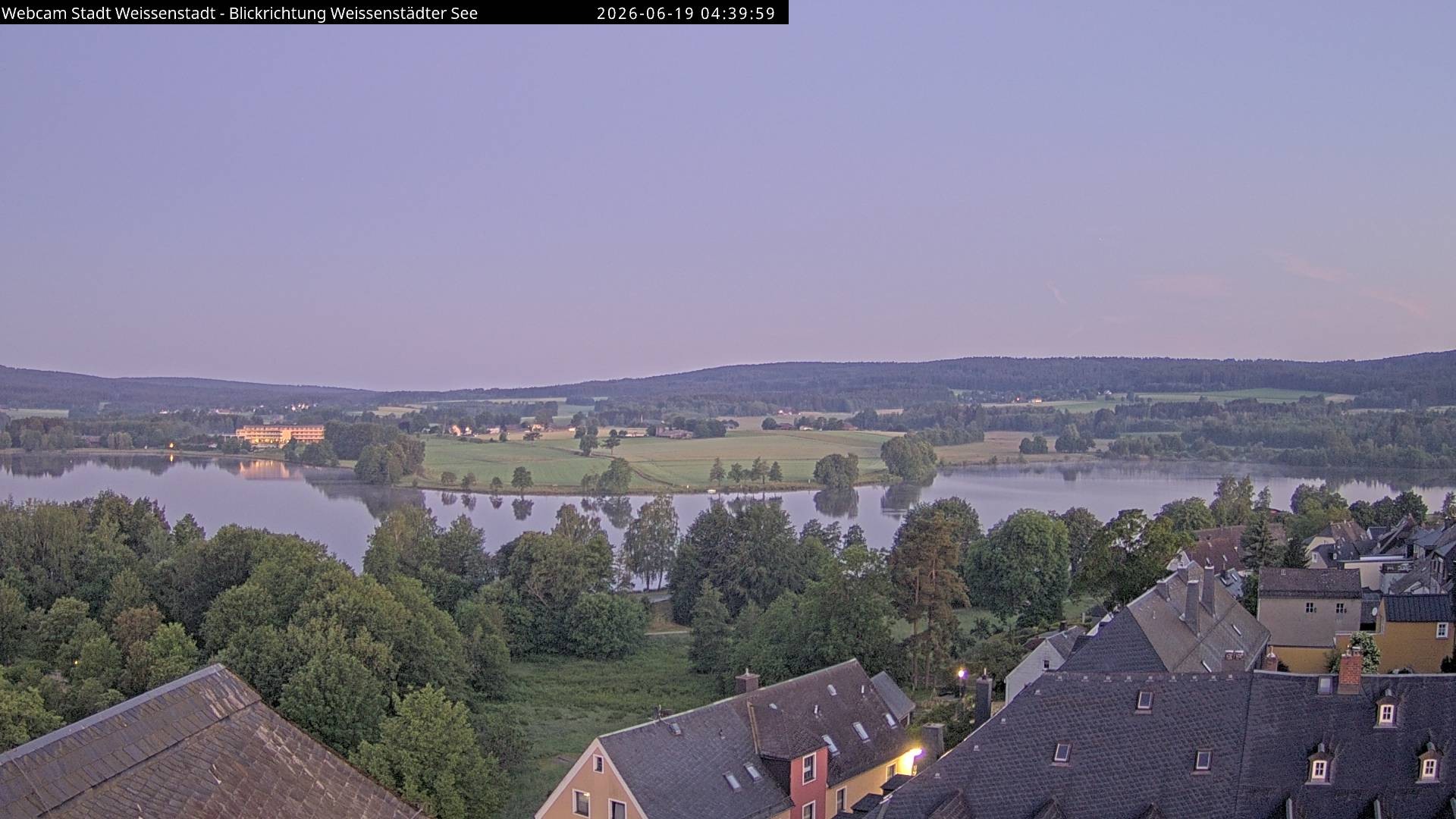 Archiv Foto Webcam Blick auf den Weißenstädter See