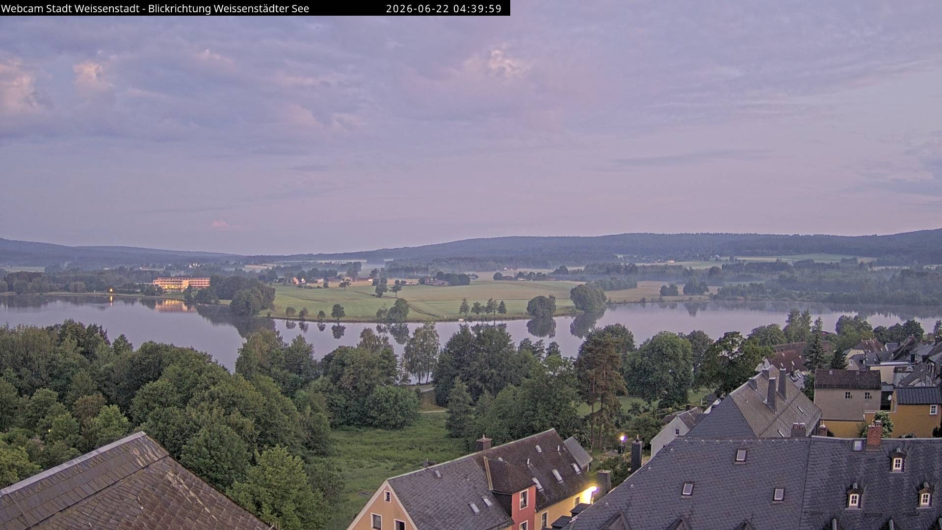 Archiv Foto Webcam Blick auf den Weißenstädter See