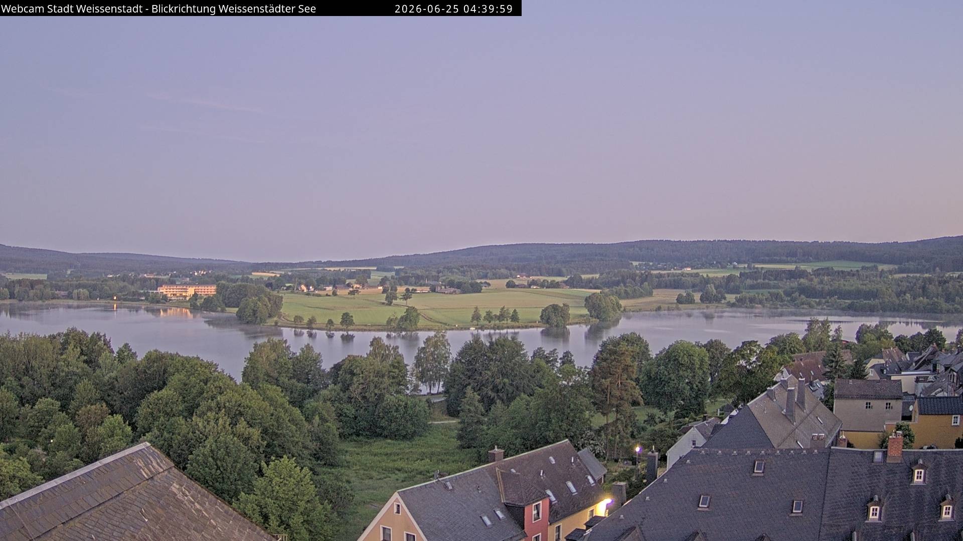Archiv Foto Webcam Blick auf den Weißenstädter See