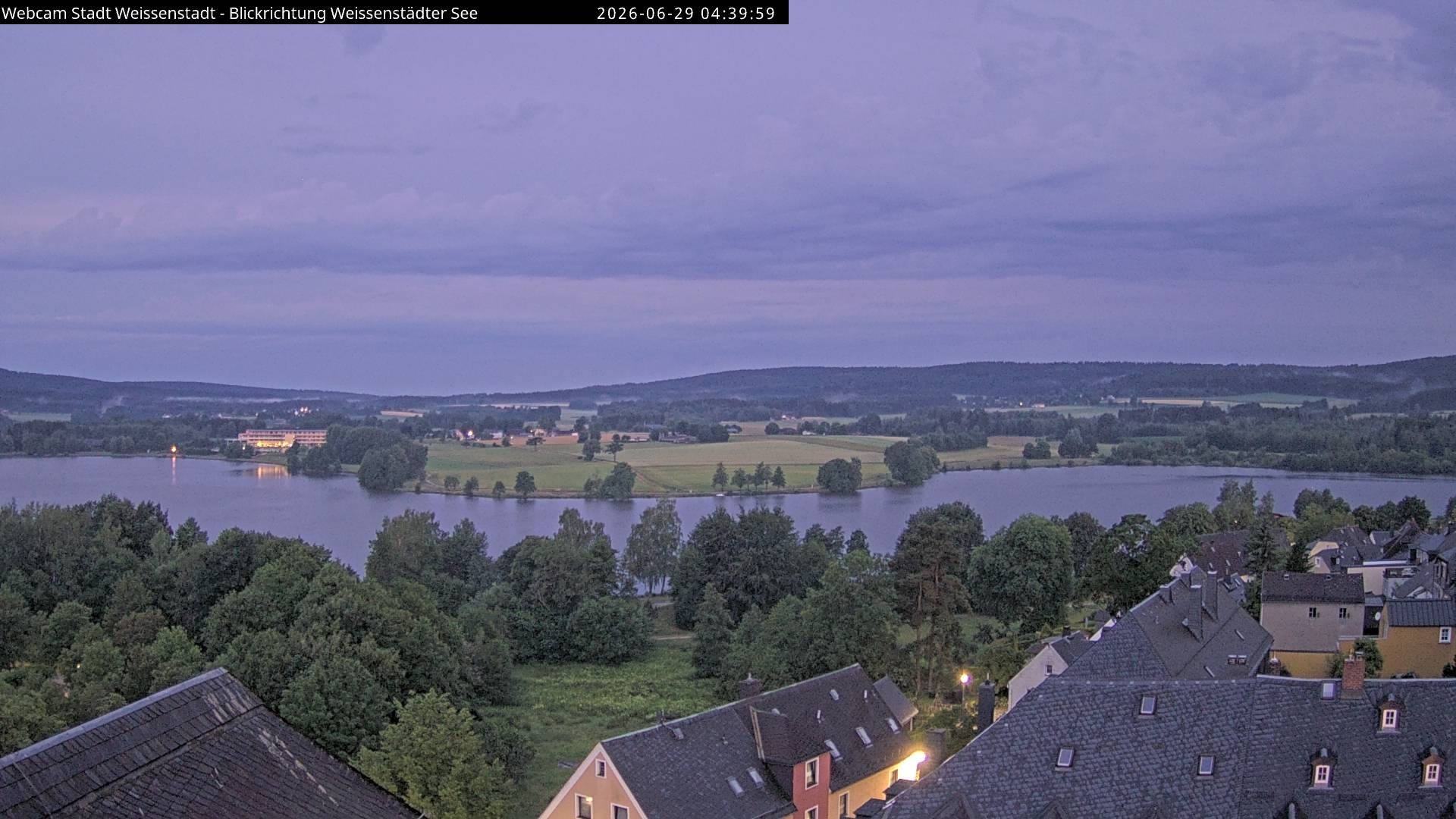 Archiv Foto Webcam Blick auf den Weißenstädter See