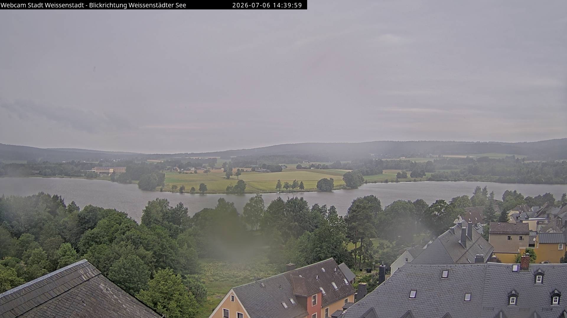 Archiv Foto Webcam Blick auf den Weißenstädter See