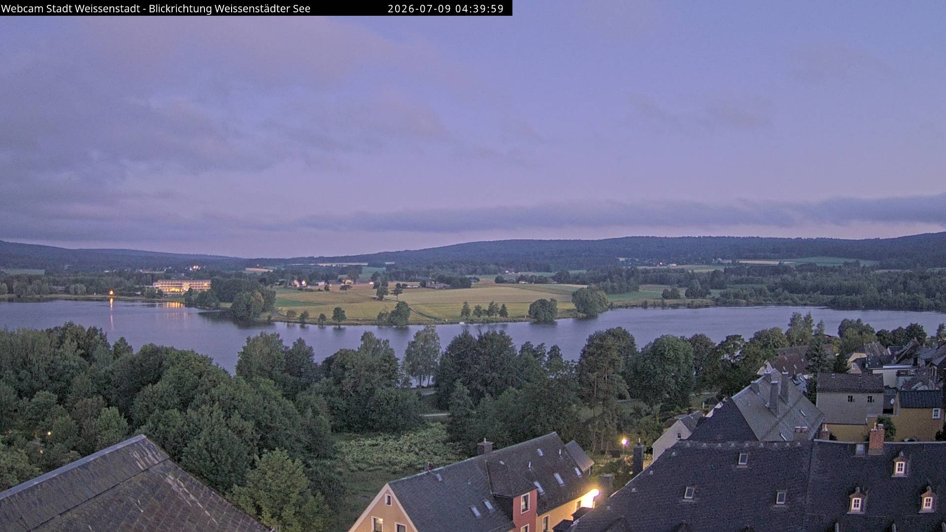 Archiv Foto Webcam Blick auf den Weißenstädter See