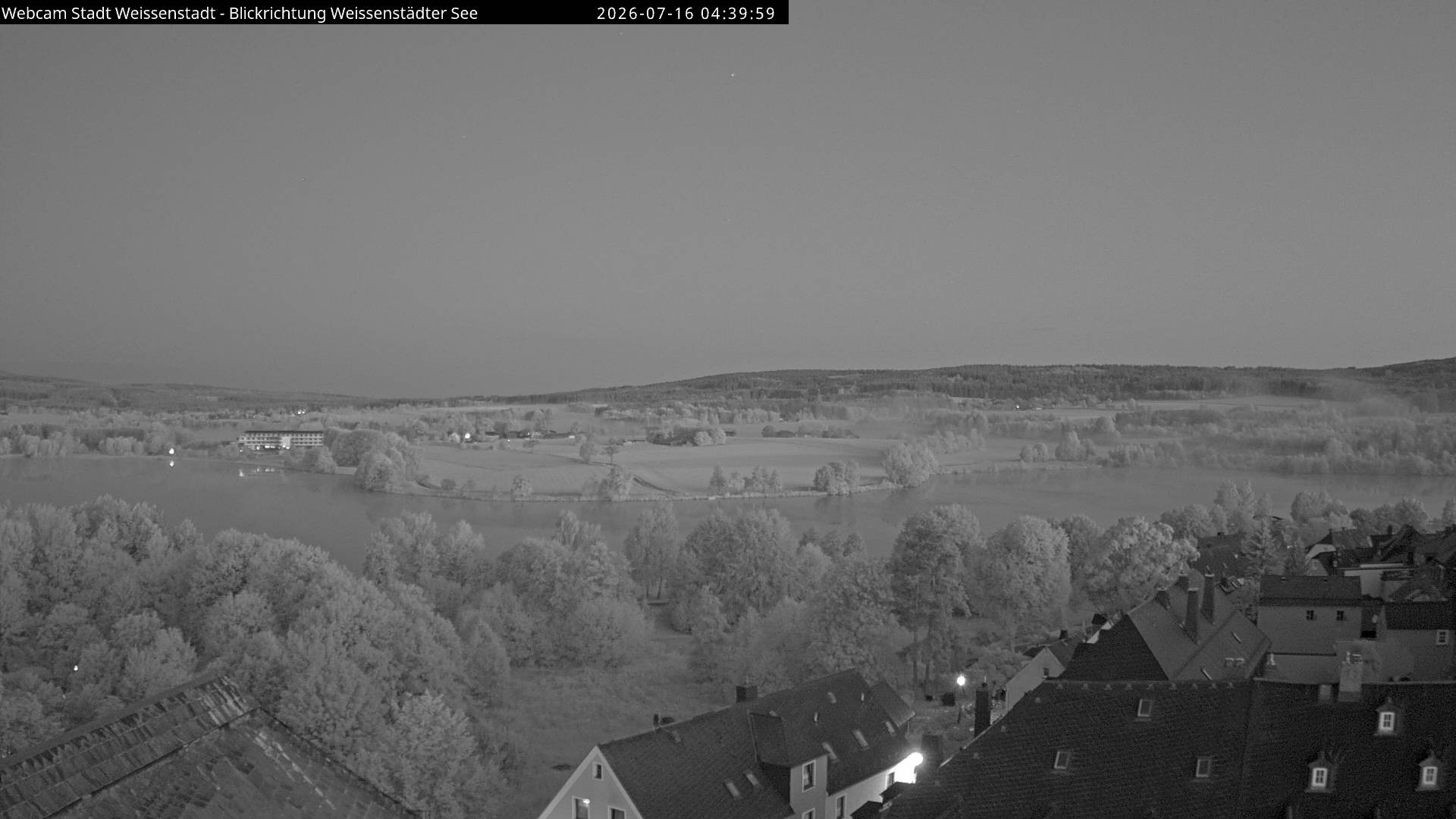 Archiv Foto Webcam Blick auf den Weißenstädter See