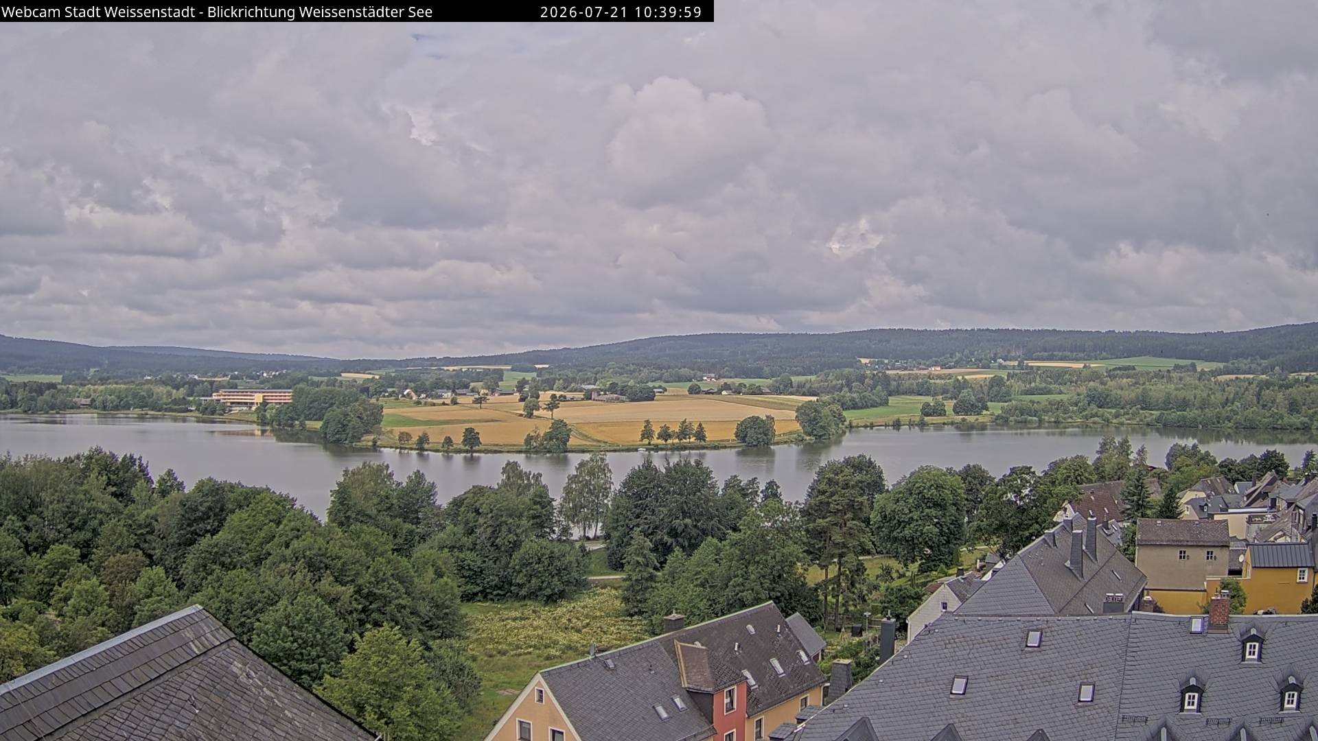 Archiv Foto Webcam Blick auf den Weißenstädter See