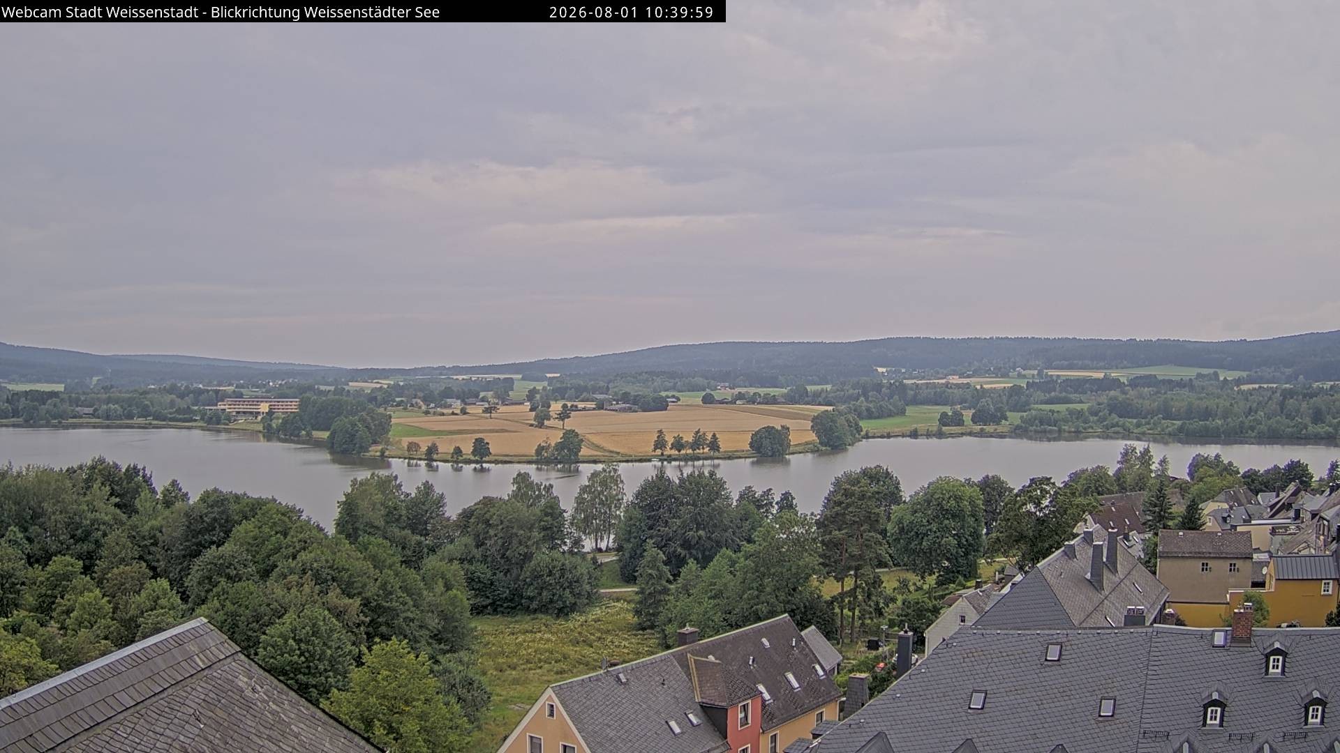 Archiv Foto Webcam Blick auf den Weißenstädter See