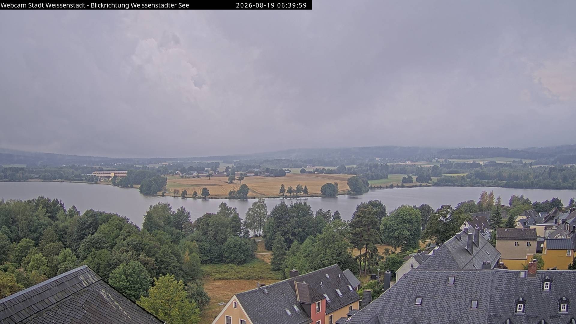 Archiv Foto Webcam Blick auf den Weißenstädter See