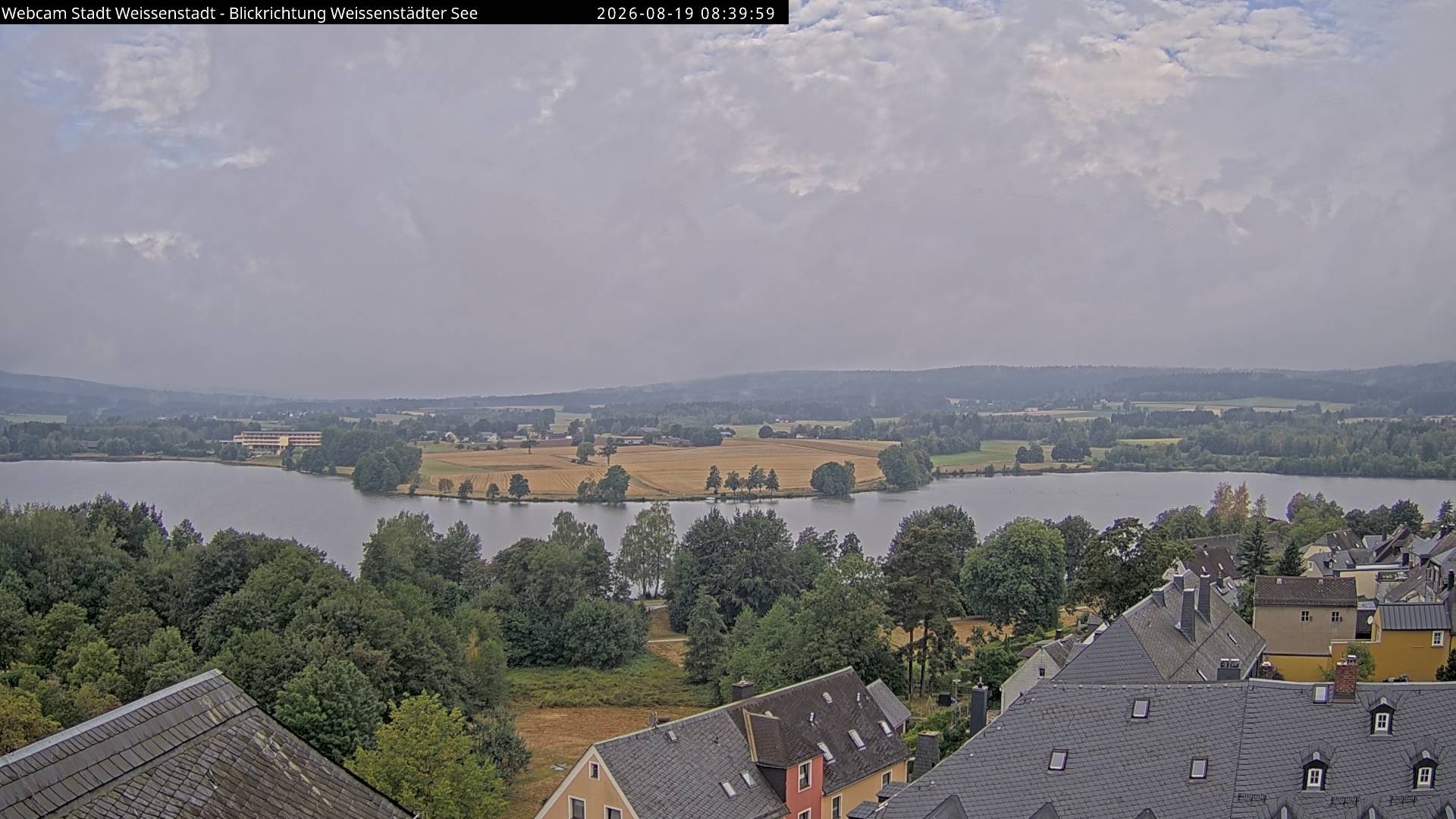 Archiv Foto Webcam Blick auf den Weißenstädter See