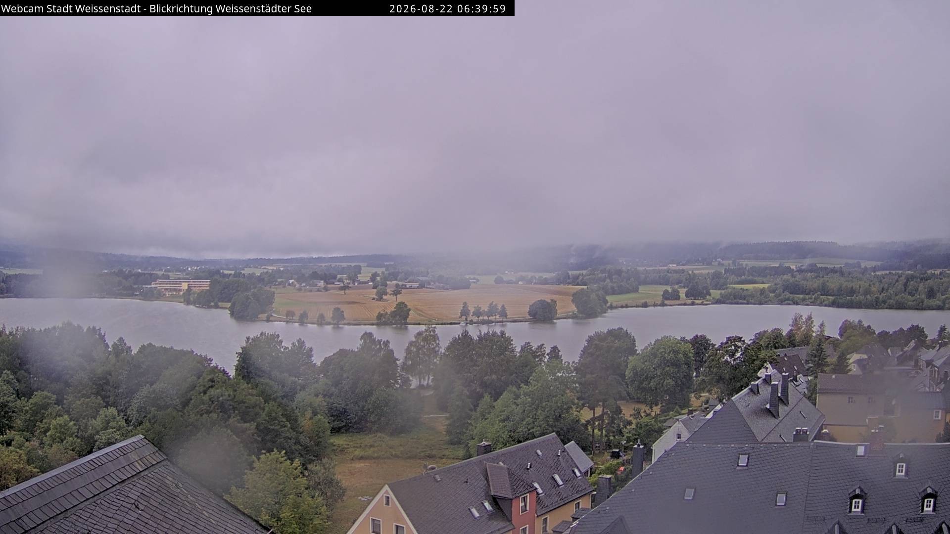 Archiv Foto Webcam Blick auf den Weißenstädter See