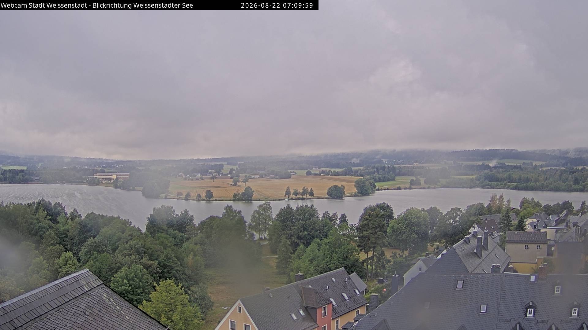 Archiv Foto Webcam Blick auf den Weißenstädter See