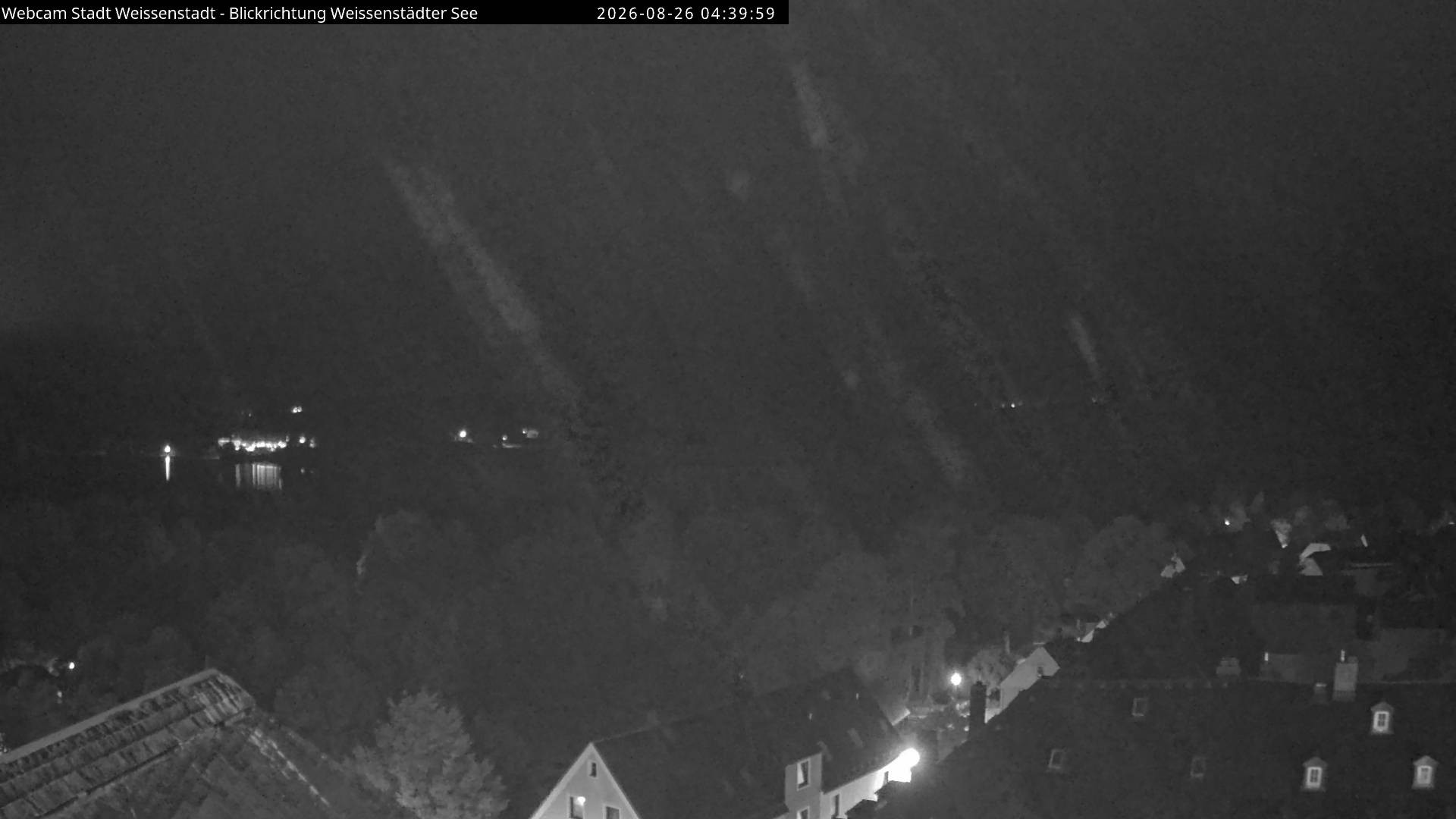 Archived image Webcam View over the Swimming Lake Weißenstädter See