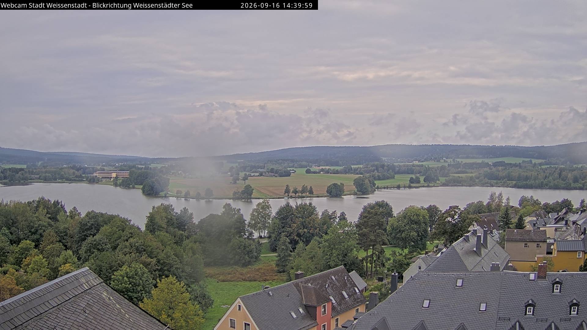 Archiv Foto Webcam Blick auf den Weißenstädter See