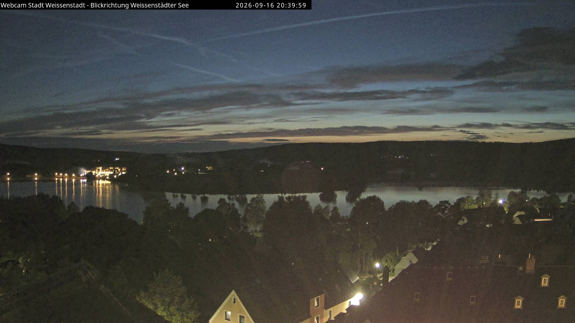 Archiv Foto Webcam Blick auf den Weißenstädter See