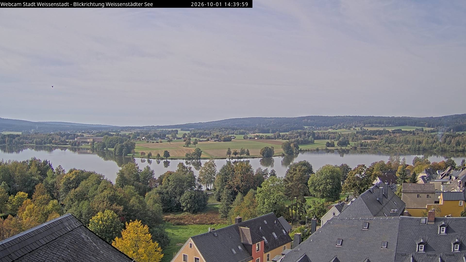 Archiv Foto Webcam Blick auf den Weißenstädter See