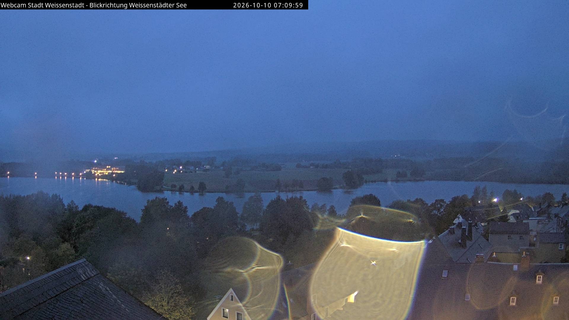 Archiv Foto Webcam Blick auf den Weißenstädter See