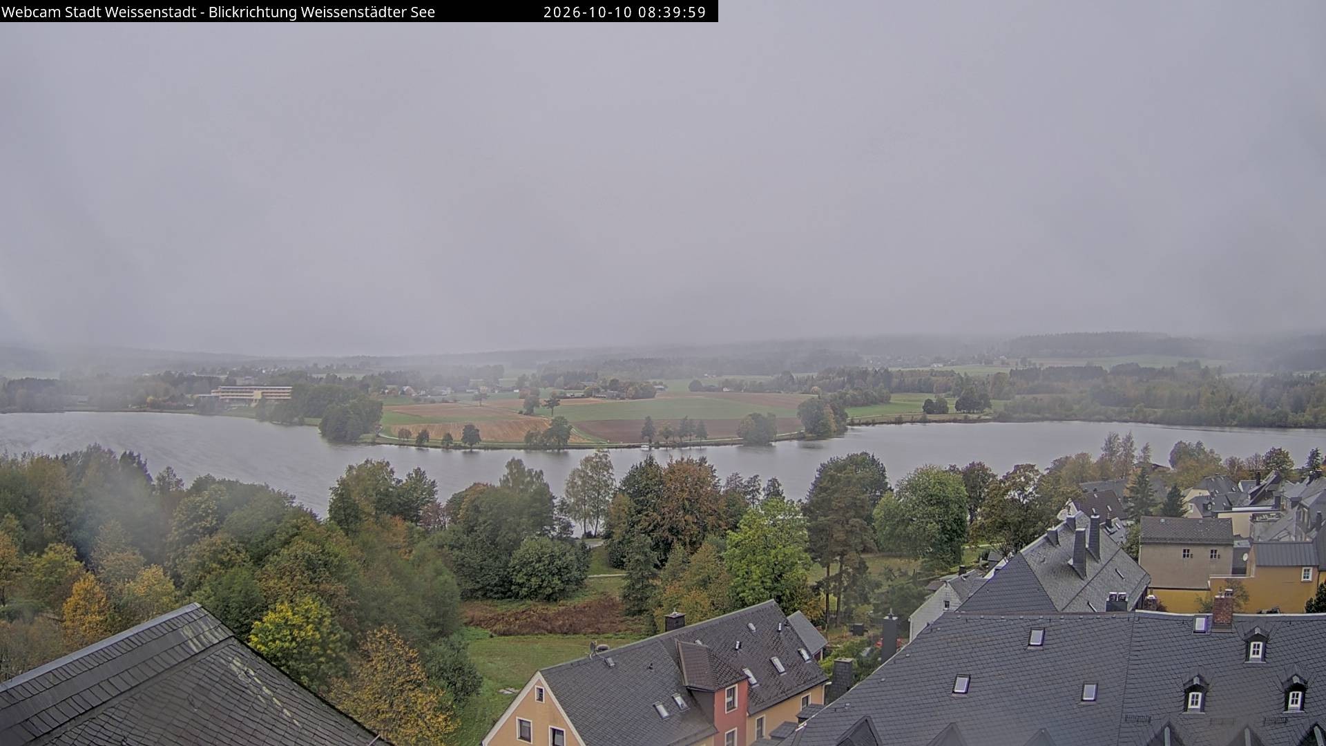 Archiv Foto Webcam Blick auf den Weißenstädter See