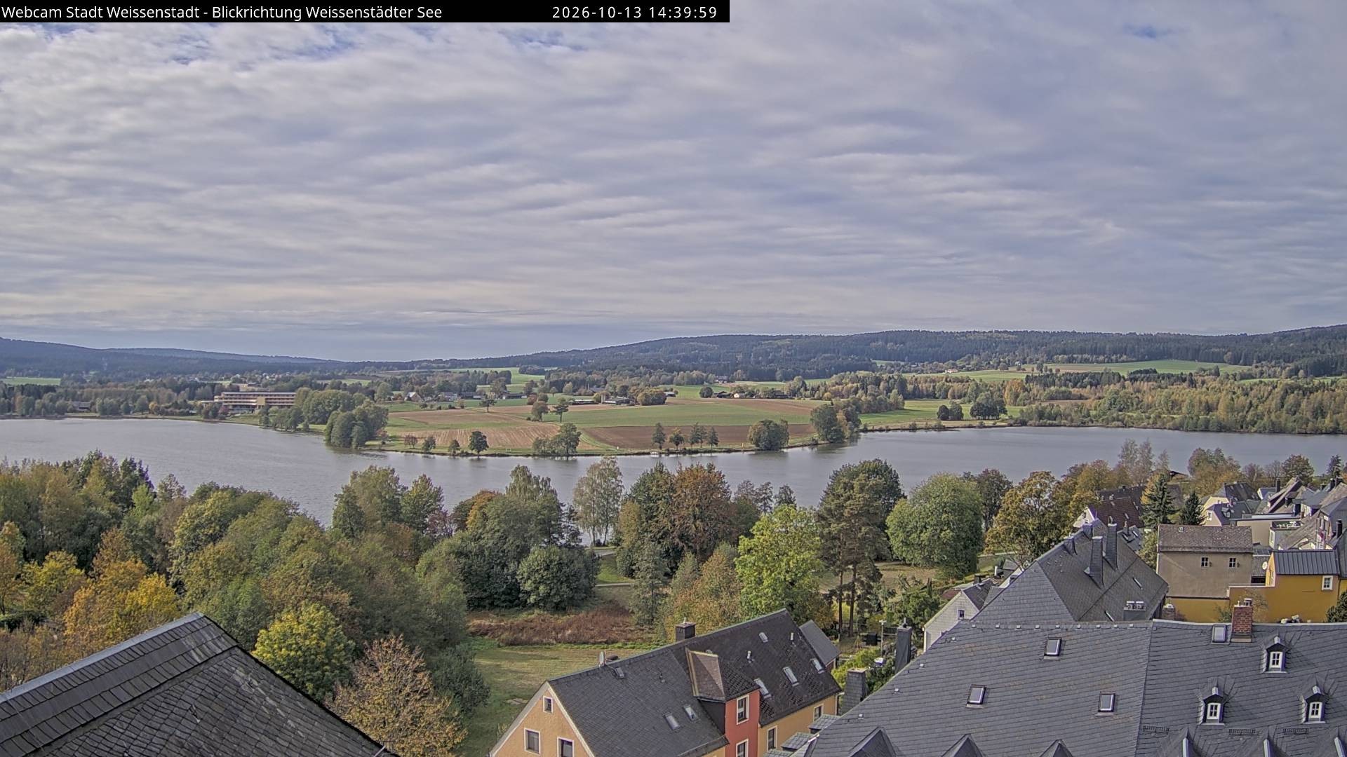 Archiv Foto Webcam Blick auf den Weißenstädter See