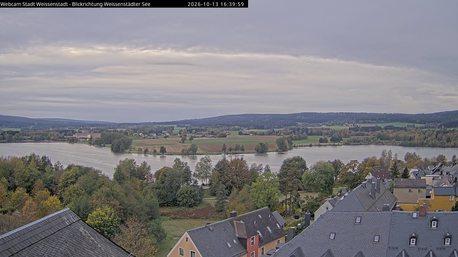 Archiv Foto Webcam Blick auf den Weißenstädter See