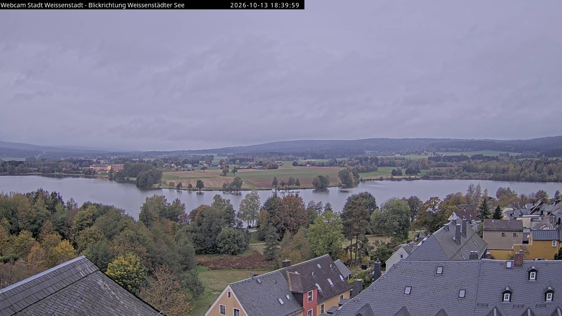 Archiv Foto Webcam Blick auf den Weißenstädter See