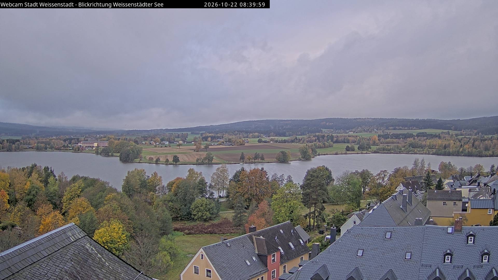 Archiv Foto Webcam Blick auf den Weißenstädter See
