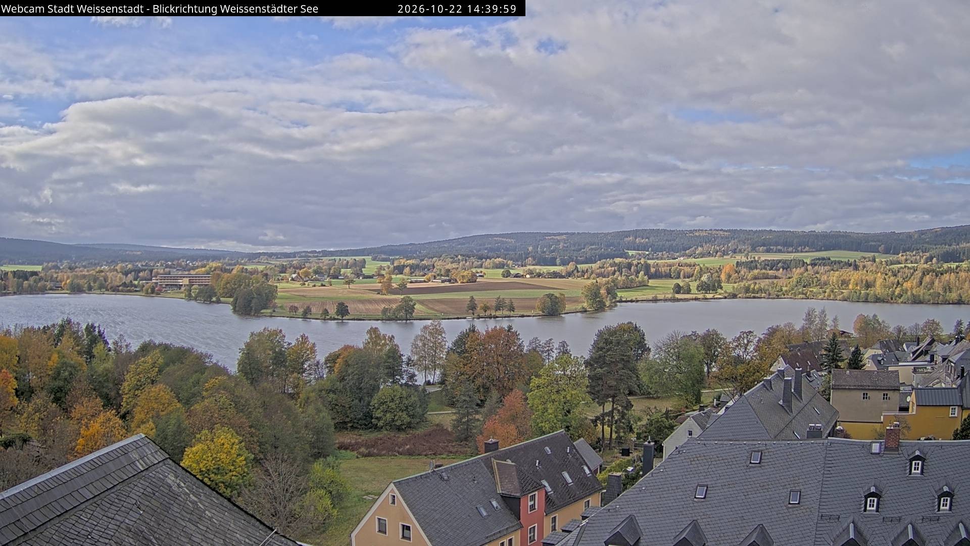 Archiv Foto Webcam Blick auf den Weißenstädter See