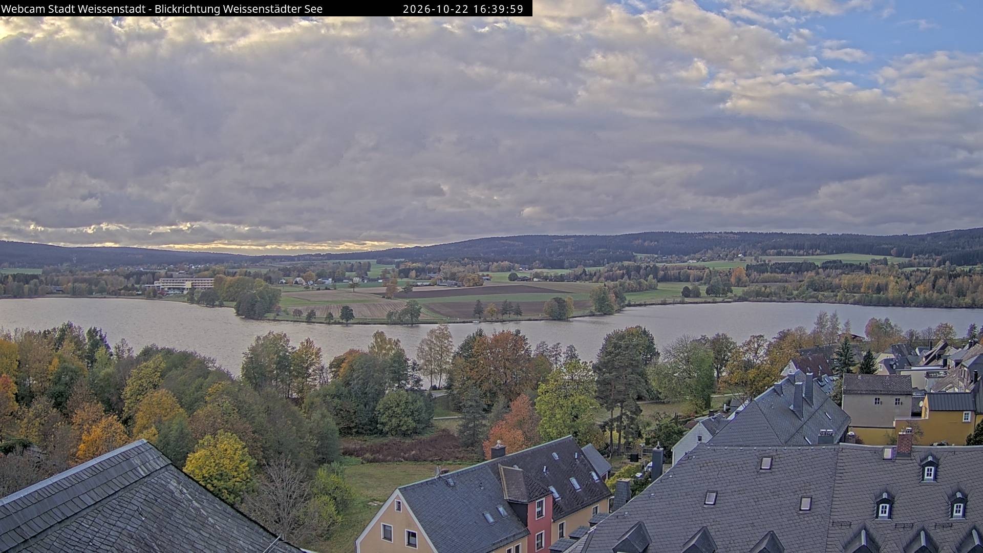 Archiv Foto Webcam Blick auf den Weißenstädter See