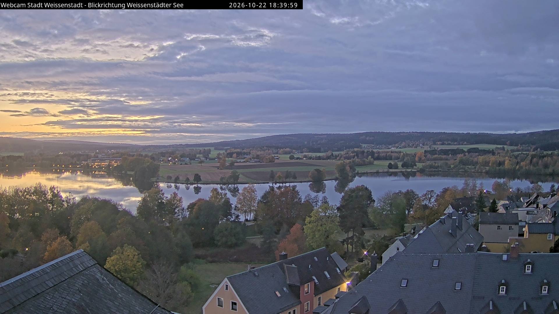 Archiv Foto Webcam Blick auf den Weißenstädter See