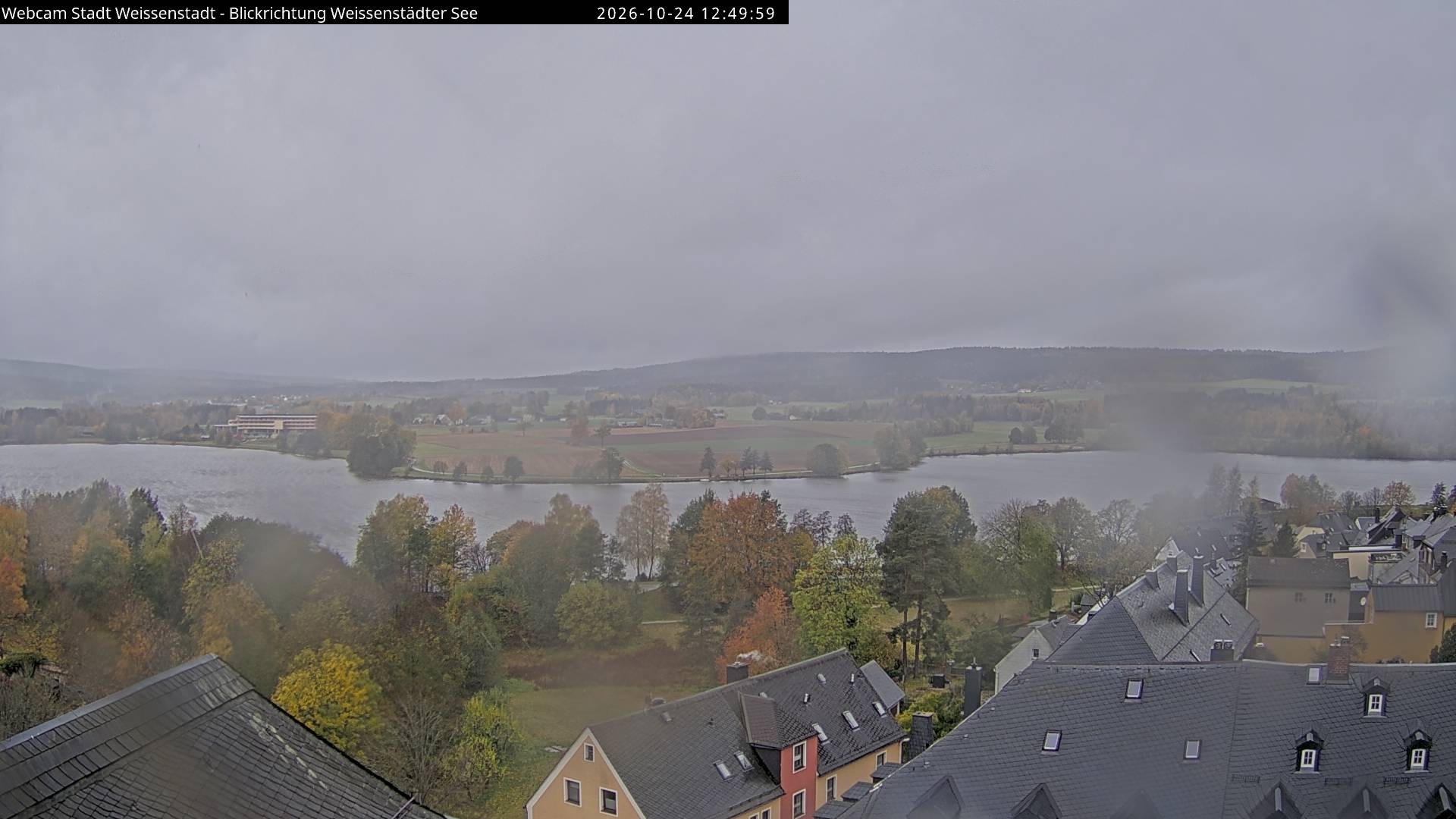 Archiv Foto Webcam Blick auf den Weißenstädter See