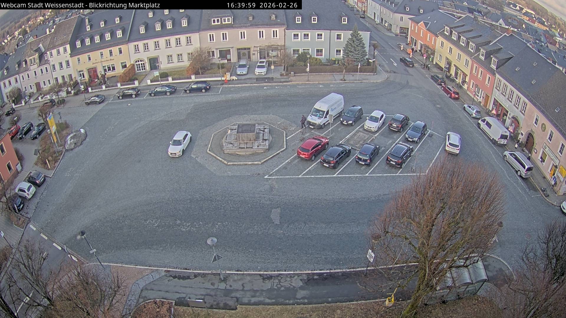 Archived image Webcam Weißenstadt Market Place
