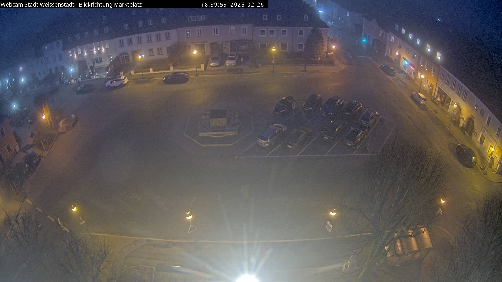 Archived image Webcam Weißenstadt Market Place