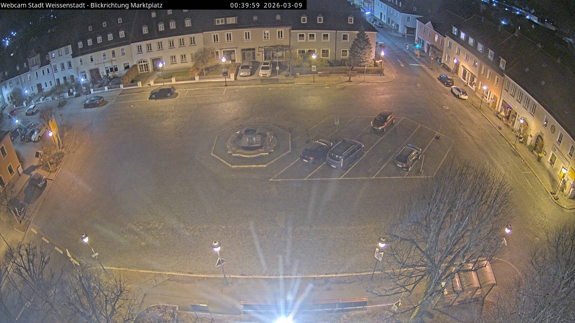 Archiv Foto Webcam Marktplatz Weißenstadt