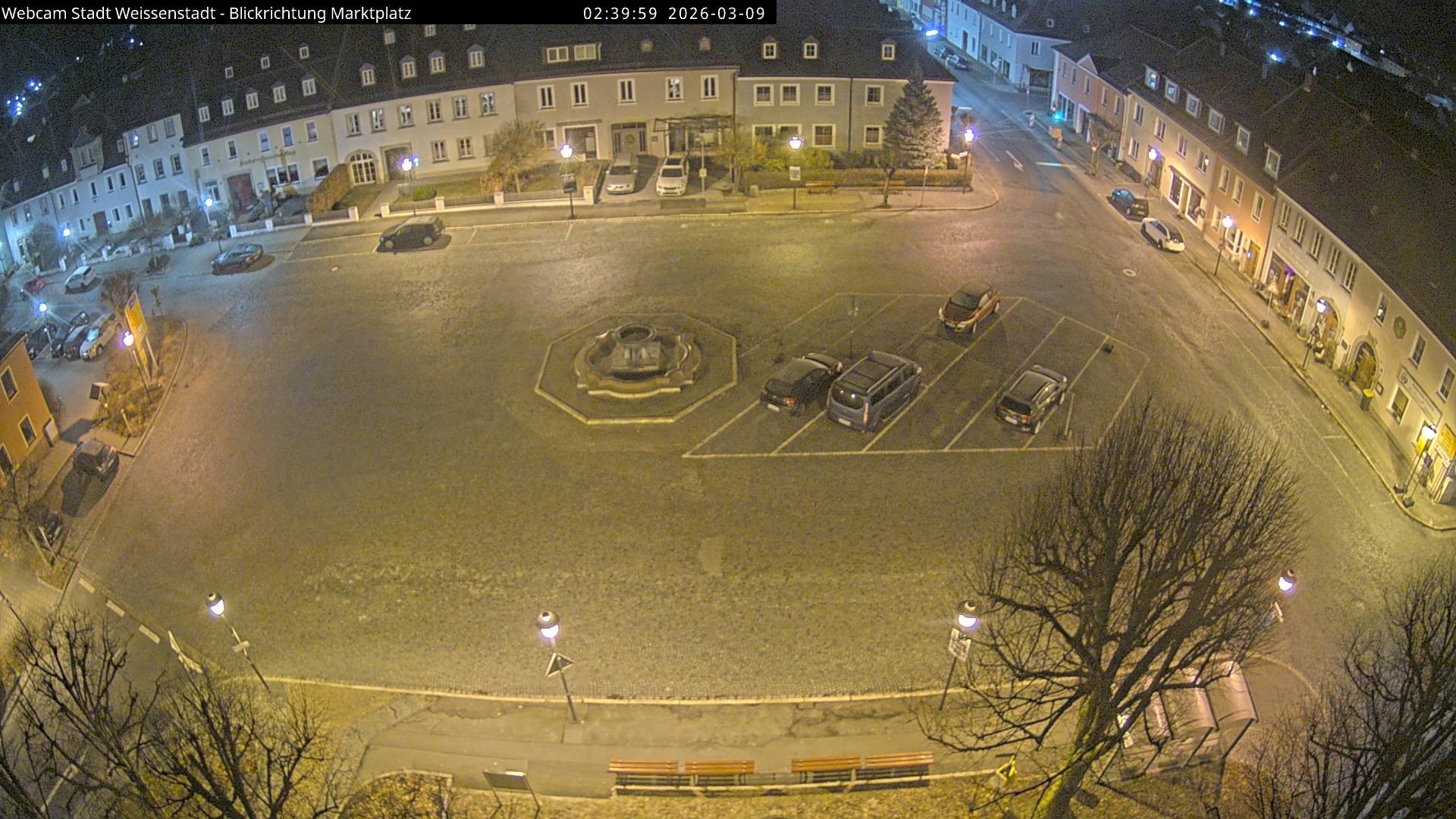 Archiv Foto Webcam Marktplatz Weißenstadt