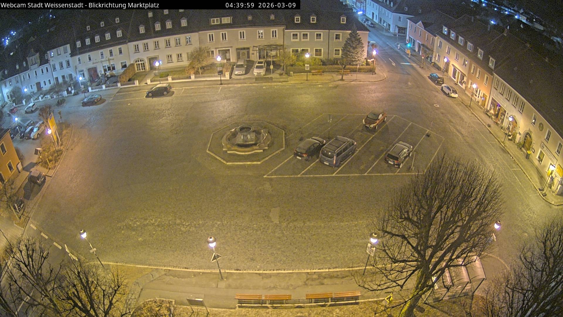 Archiv Foto Webcam Marktplatz Weißenstadt