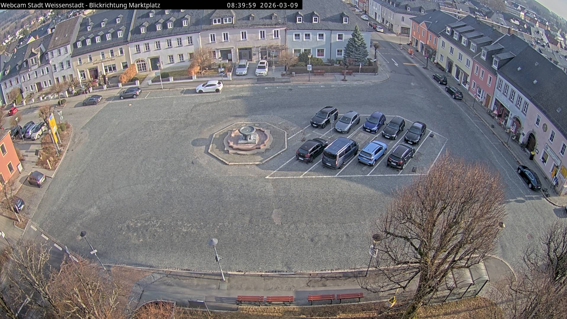 Archiv Foto Webcam Marktplatz Weißenstadt