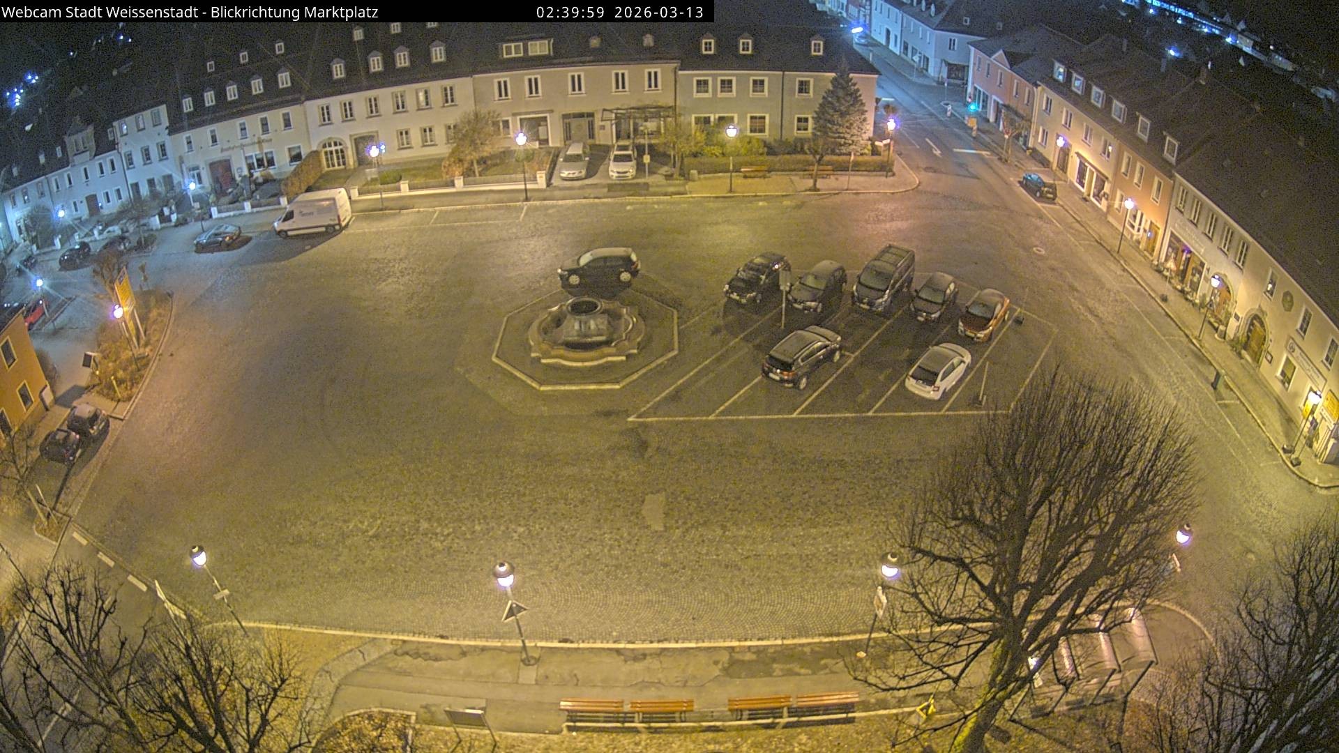 Archiv Foto Webcam Marktplatz Weißenstadt