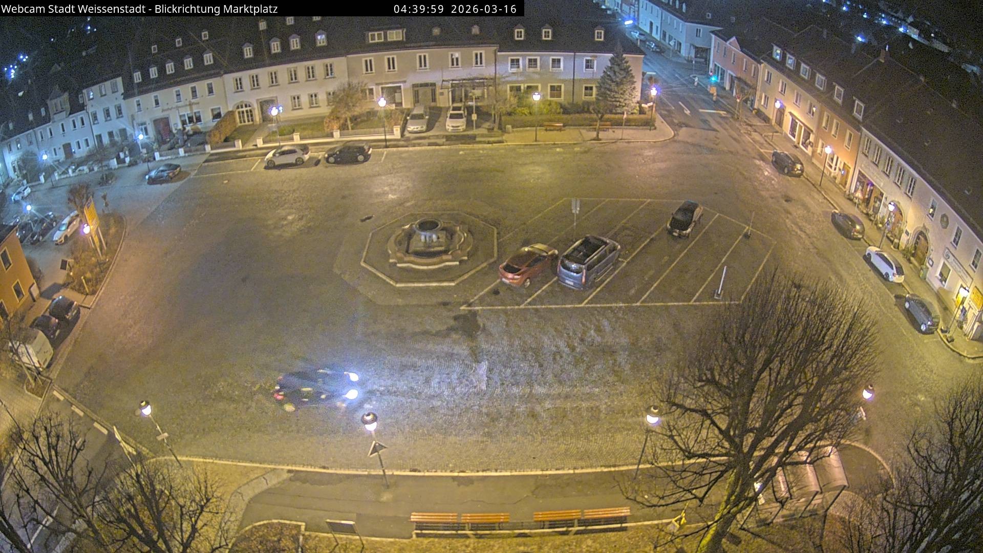 Archiv Foto Webcam Marktplatz Weißenstadt