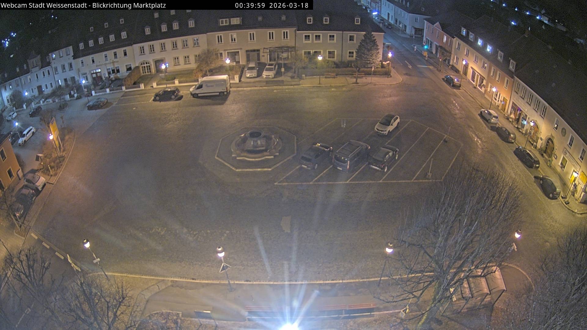 Archived image Webcam Weißenstadt Market Place