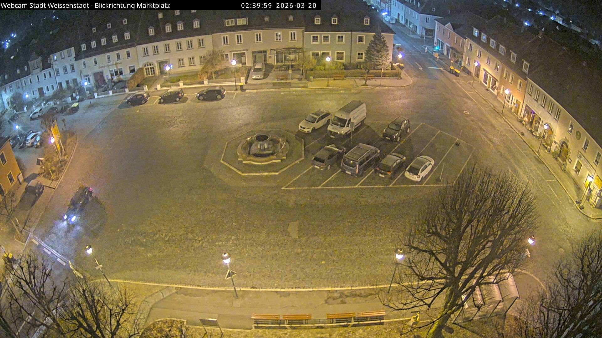 Archiv Foto Webcam Marktplatz Weißenstadt
