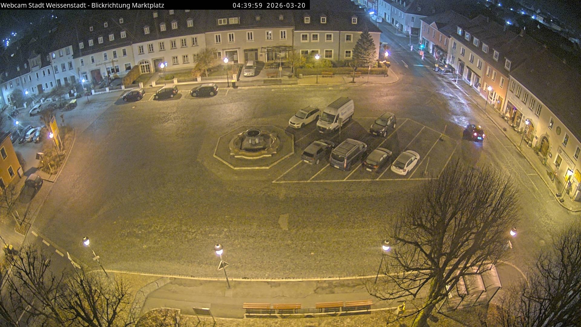 Archiv Foto Webcam Marktplatz Weißenstadt