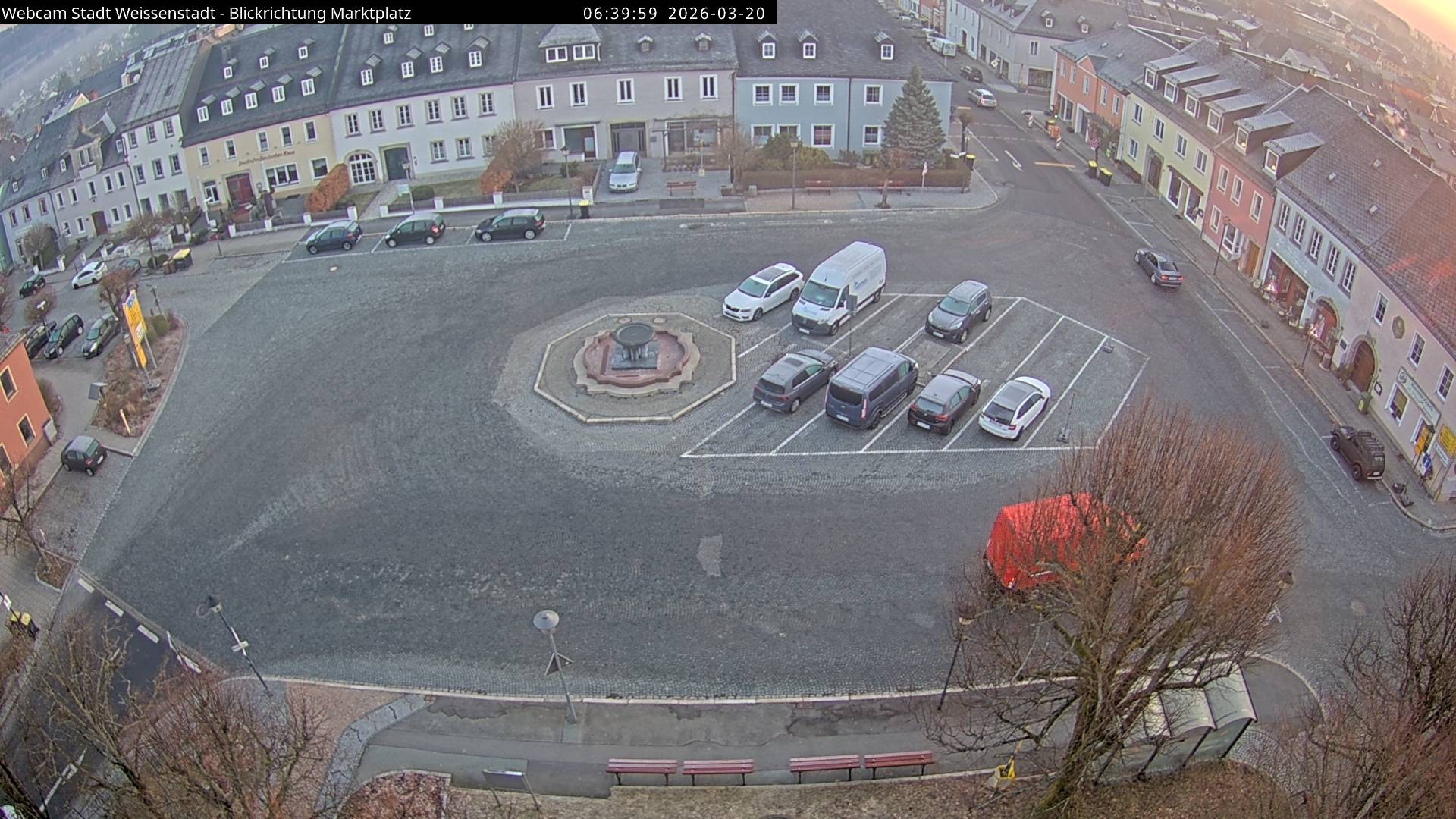 Archived image Webcam Weißenstadt Market Place