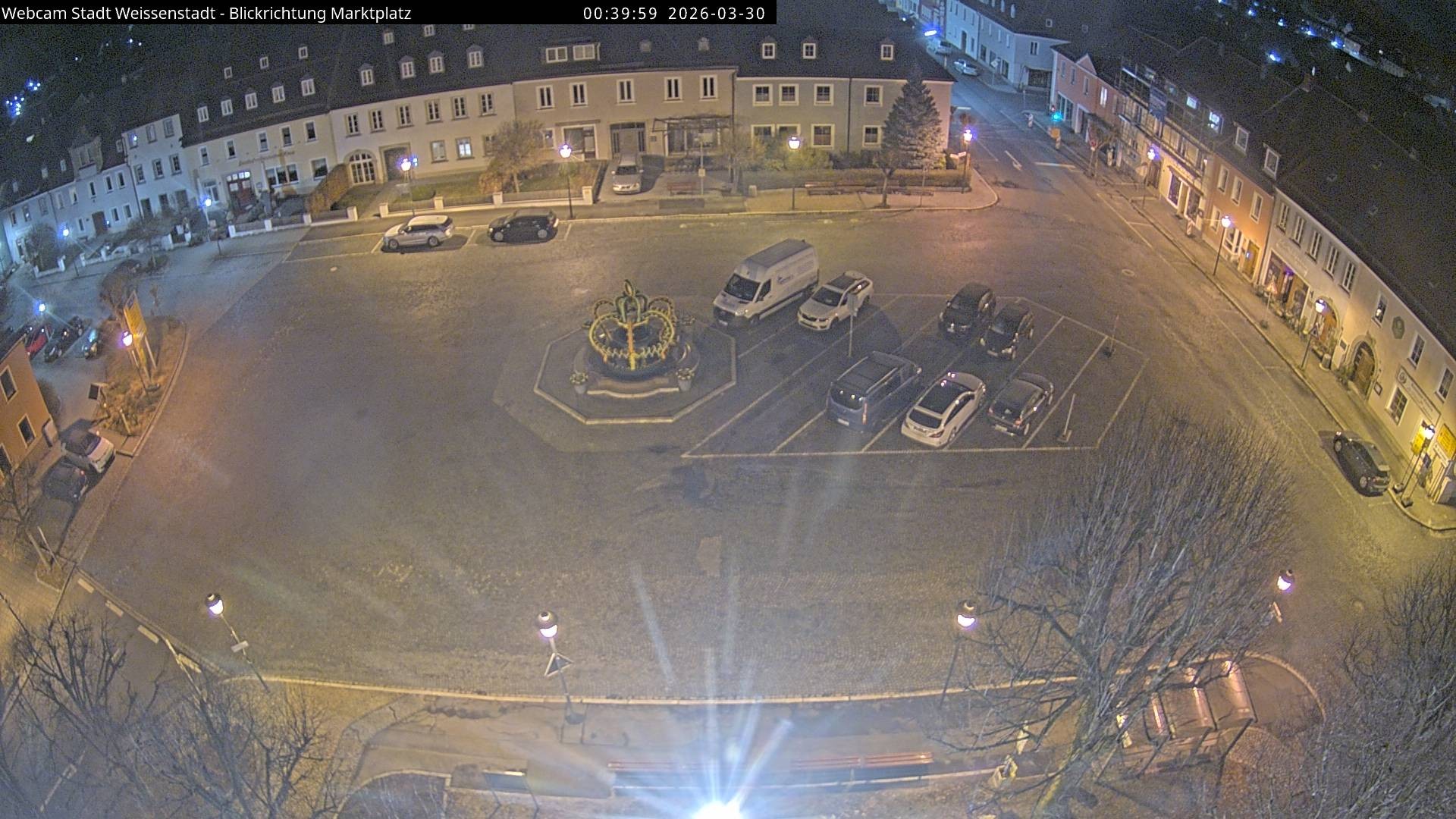 Archiv Foto Webcam Marktplatz Weißenstadt