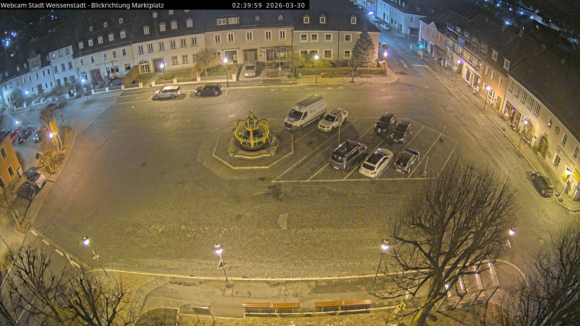 Archiv Foto Webcam Marktplatz Weißenstadt