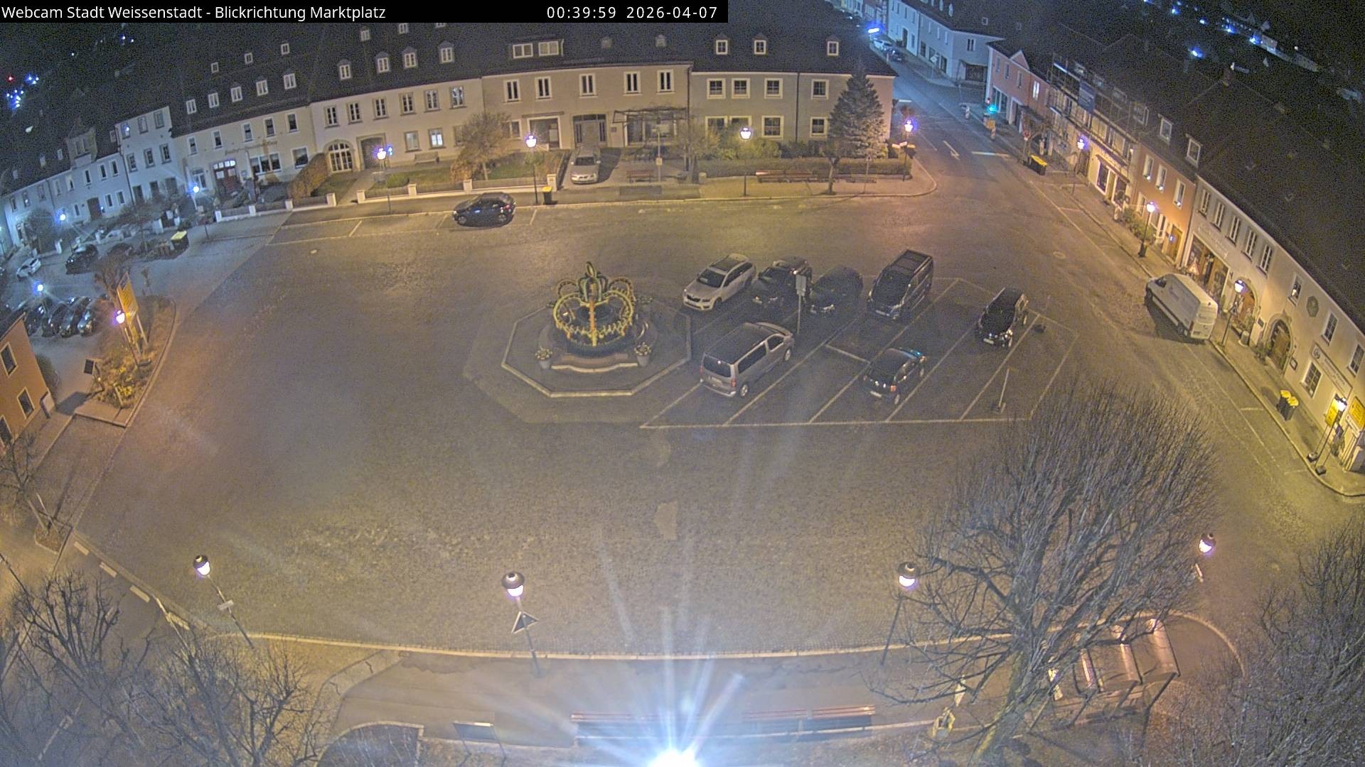 Archived image Webcam Weißenstadt Market Place