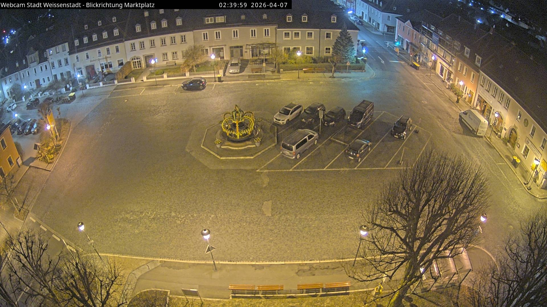 Archived image Webcam Weißenstadt Market Place