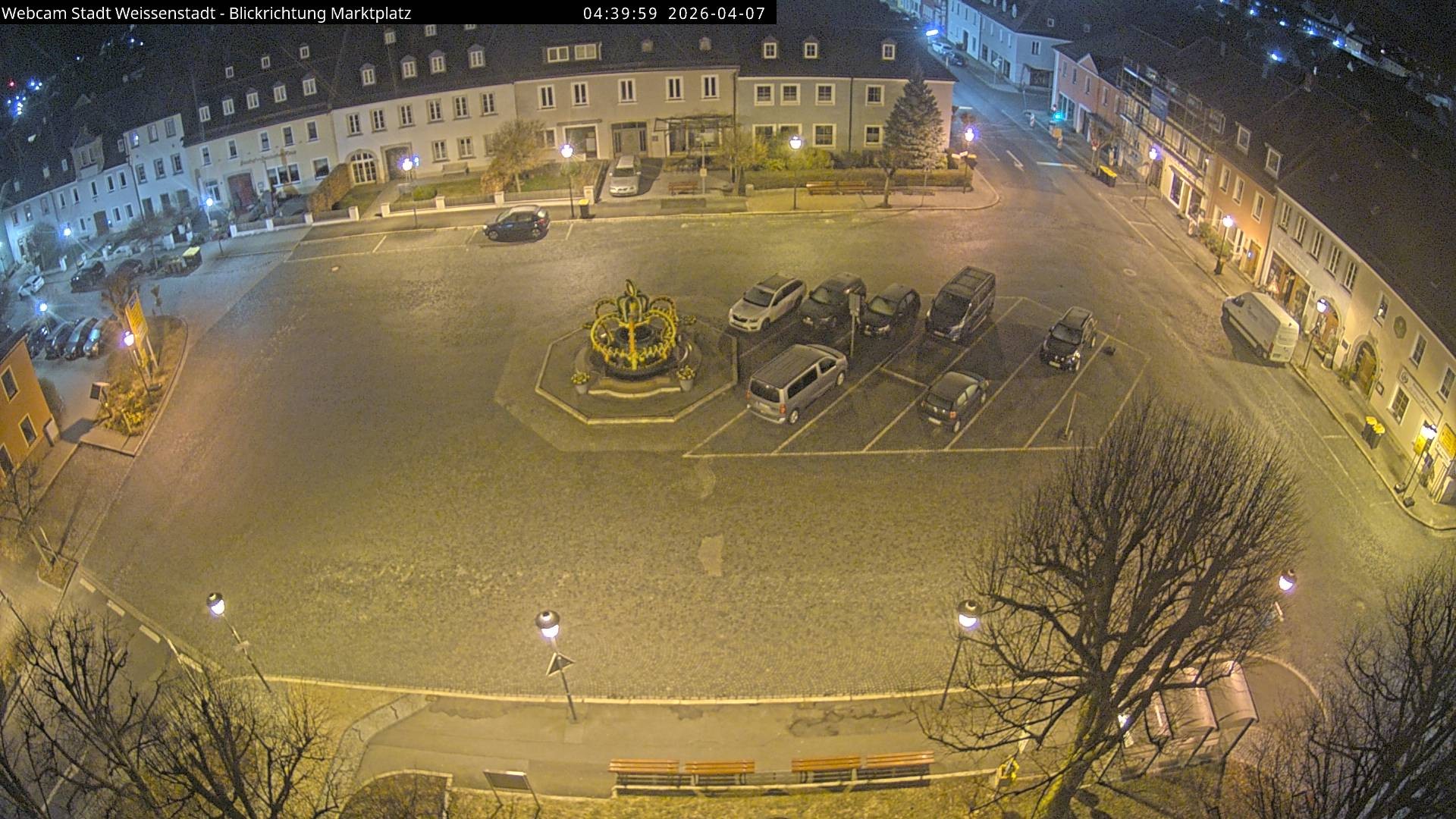 Archived image Webcam Weißenstadt Market Place