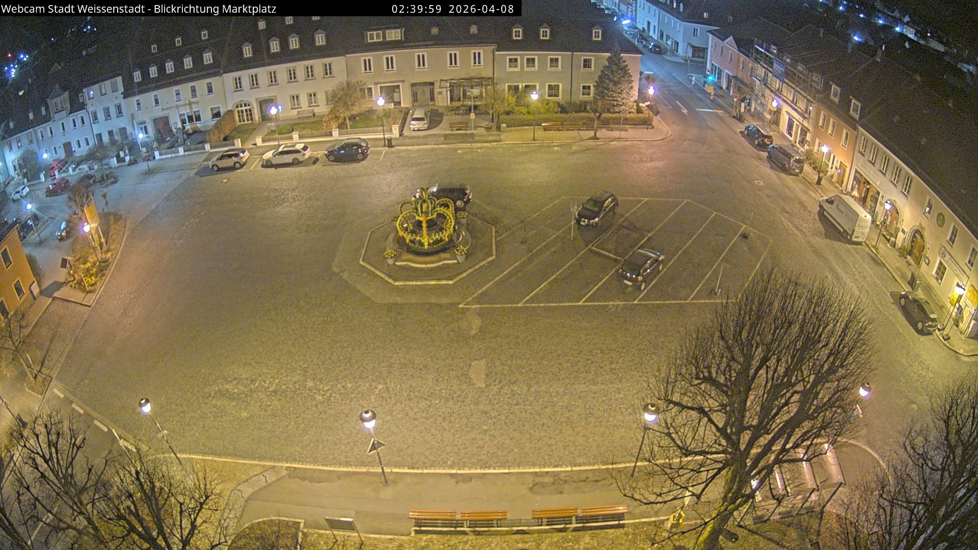 Archiv Foto Webcam Marktplatz Weißenstadt