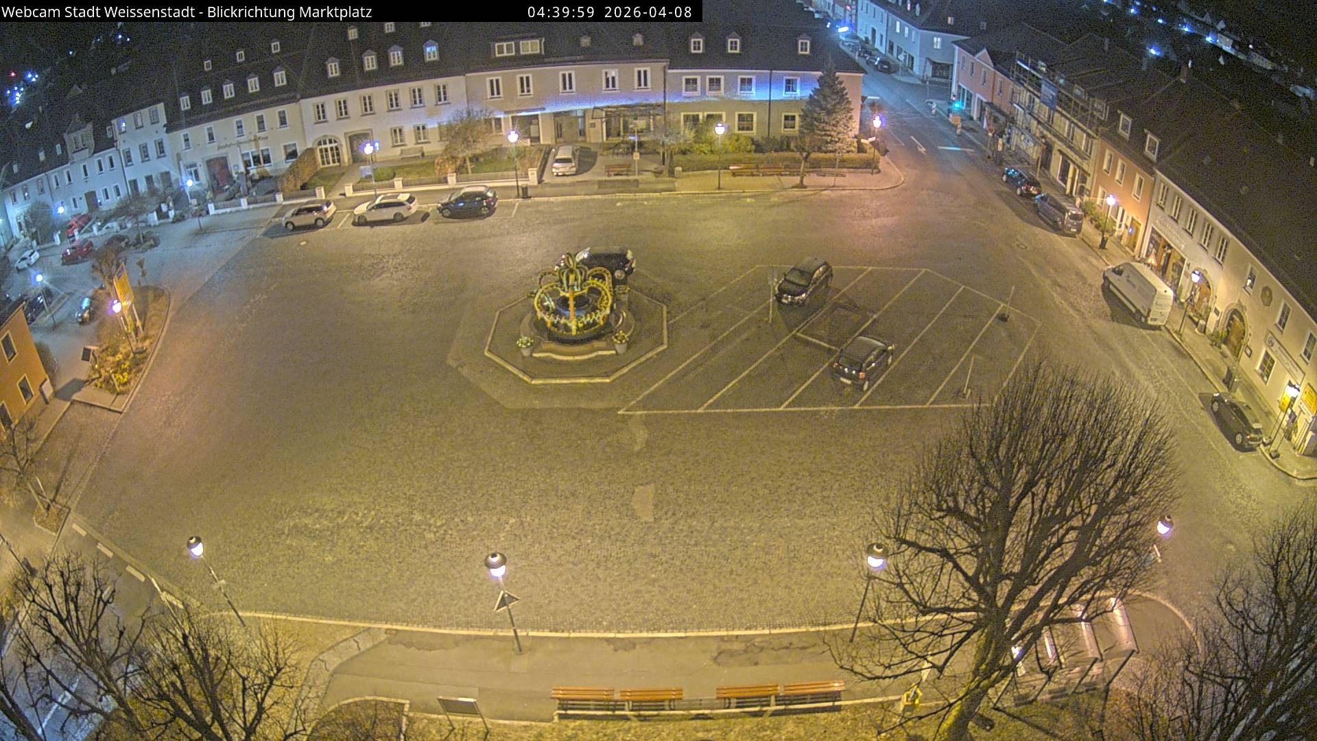 Archiv Foto Webcam Marktplatz Weißenstadt