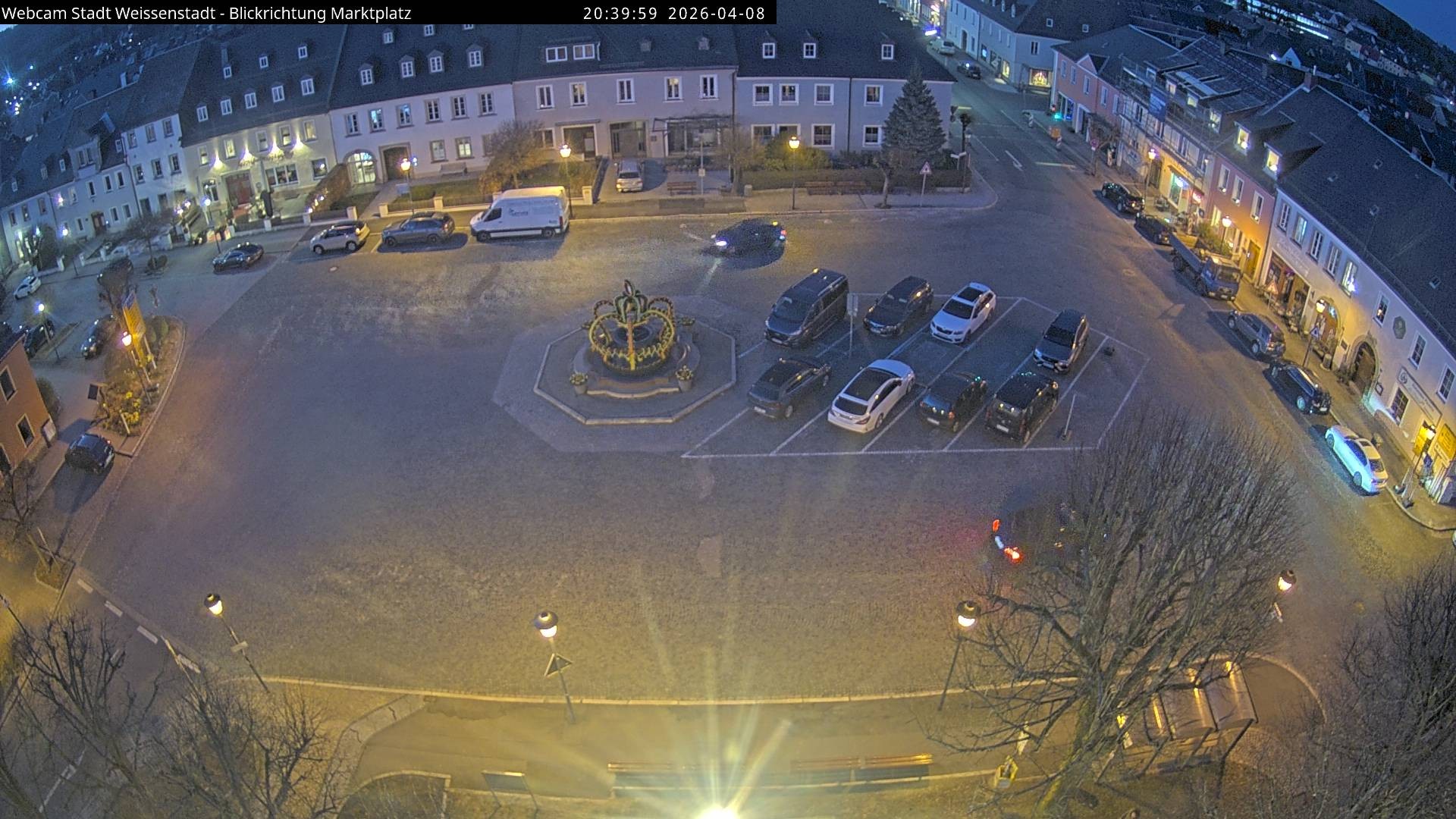 Archiv Foto Webcam Marktplatz Weißenstadt