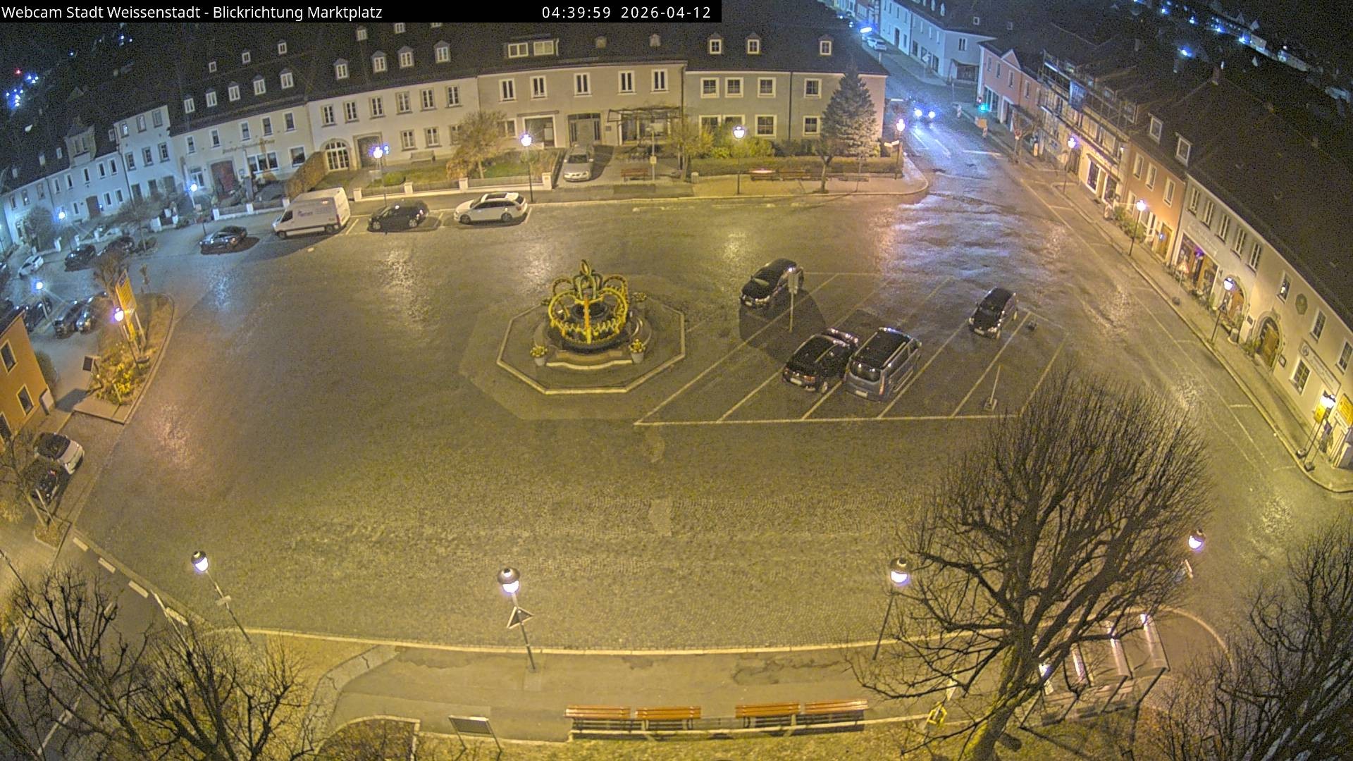 Archived image Webcam Weißenstadt Market Place