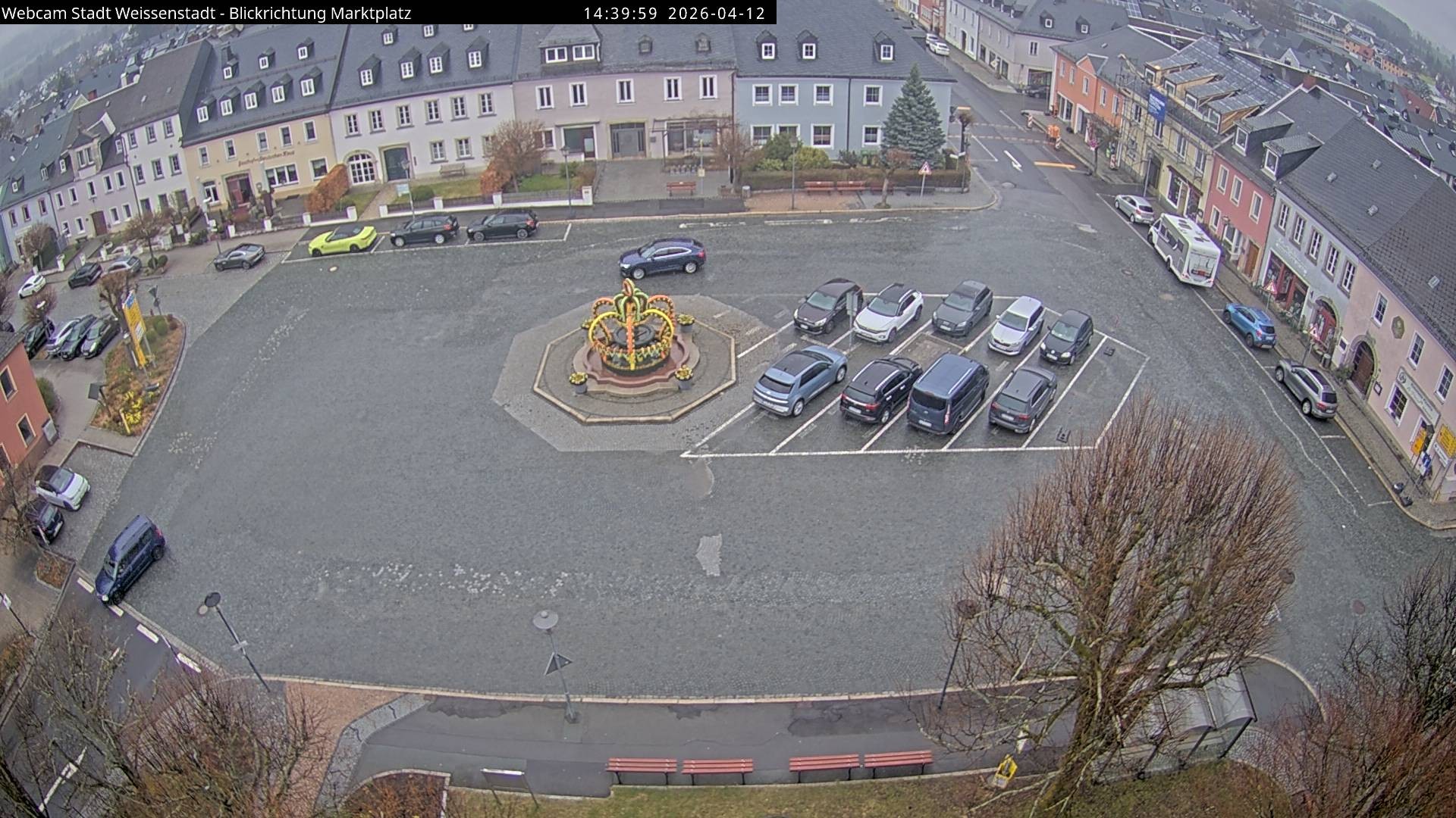 Archived image Webcam Weißenstadt Market Place